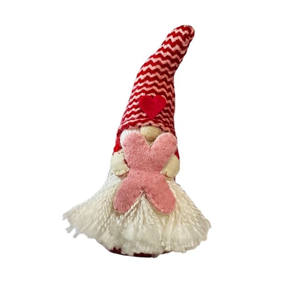 Gnomes XOXO Valentine’s Day Hearts 4 Loving Gnomes 7in - Picture 5 of 7